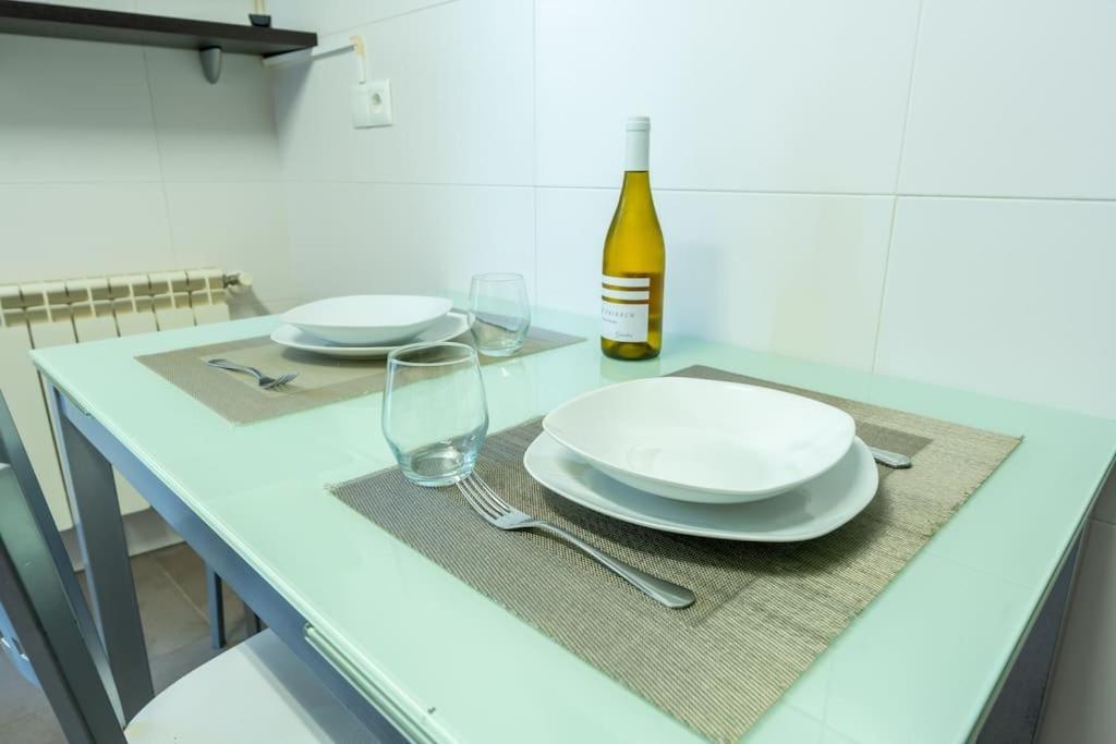 Apartamento En El Corazon De La Ciudad Con Parking Santander Exterior photo